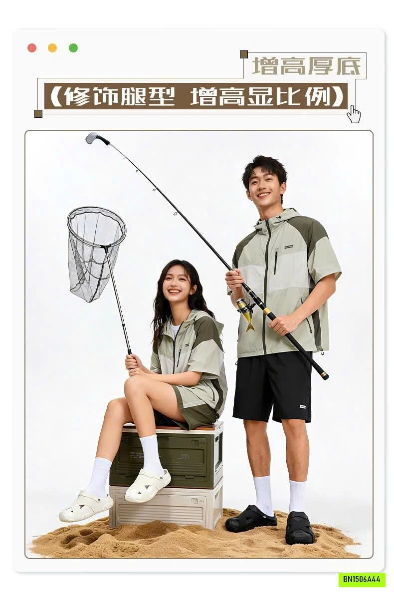 DÉP CROCS EVA SIÊU NHẸ PHONG CÁCH UNISEX