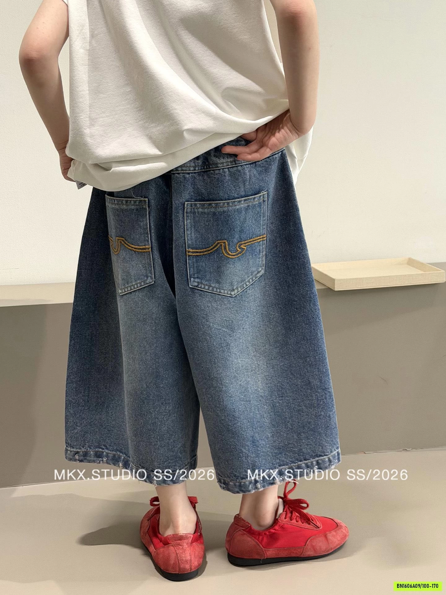 JEANS LỠ ỐNG RỘNG