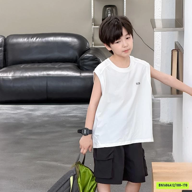 ÁO SÁT NÁCH TRƠN MÀU BĂNG LẠNH 26D007 AMBB