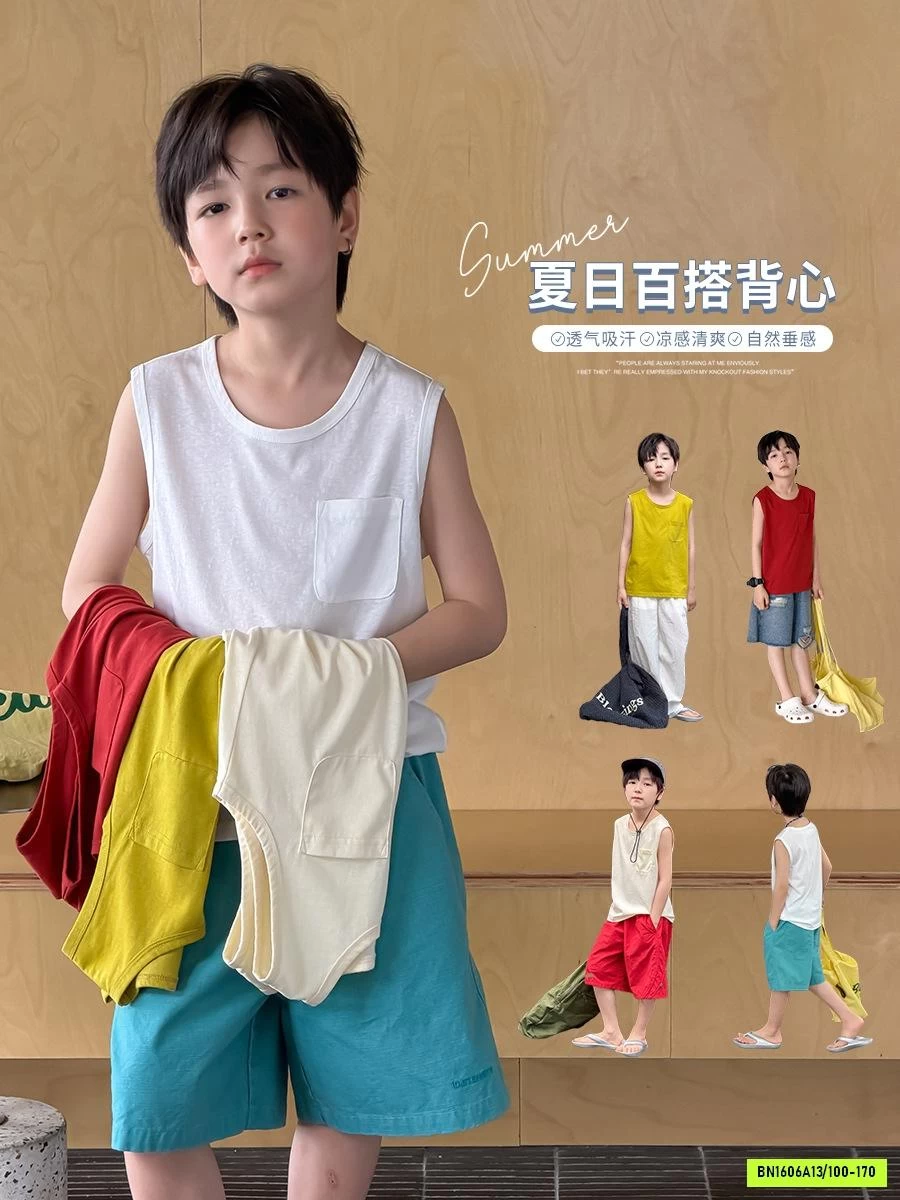 ÁO BA LỖ TÚI NGỰC 26C279 AMBB