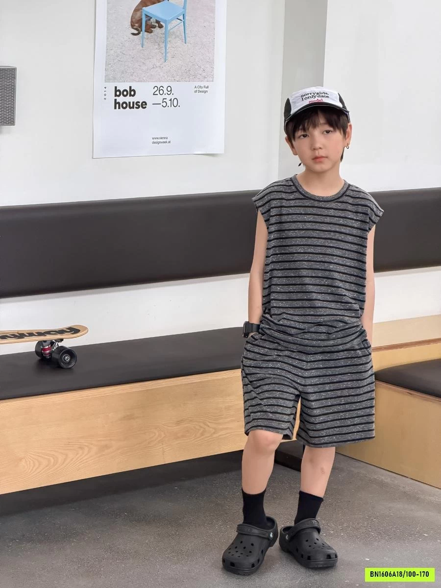 SÉT TANKTOP KẺ 26C274 AMBB