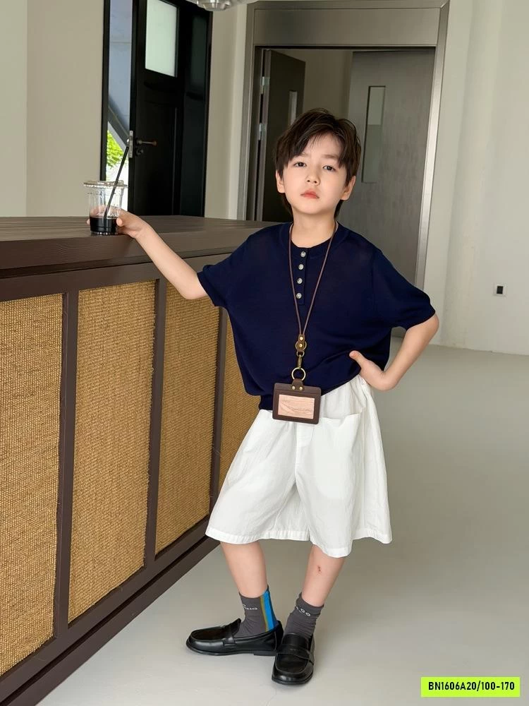 ÁO LƯỚI CỔ TRỤ CÚC NGỰC 26D034 AMBB
