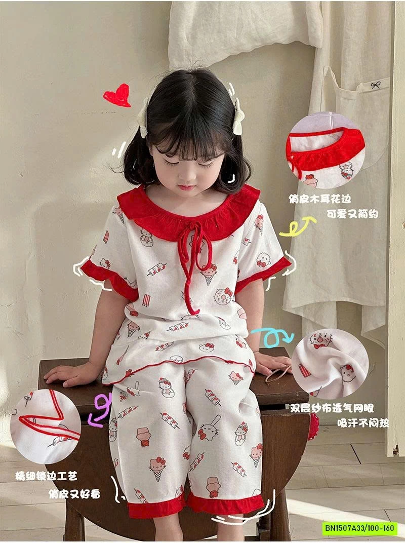 BỘ ĐŨI MỀM CỔ VIỀN BÁNH BÈO