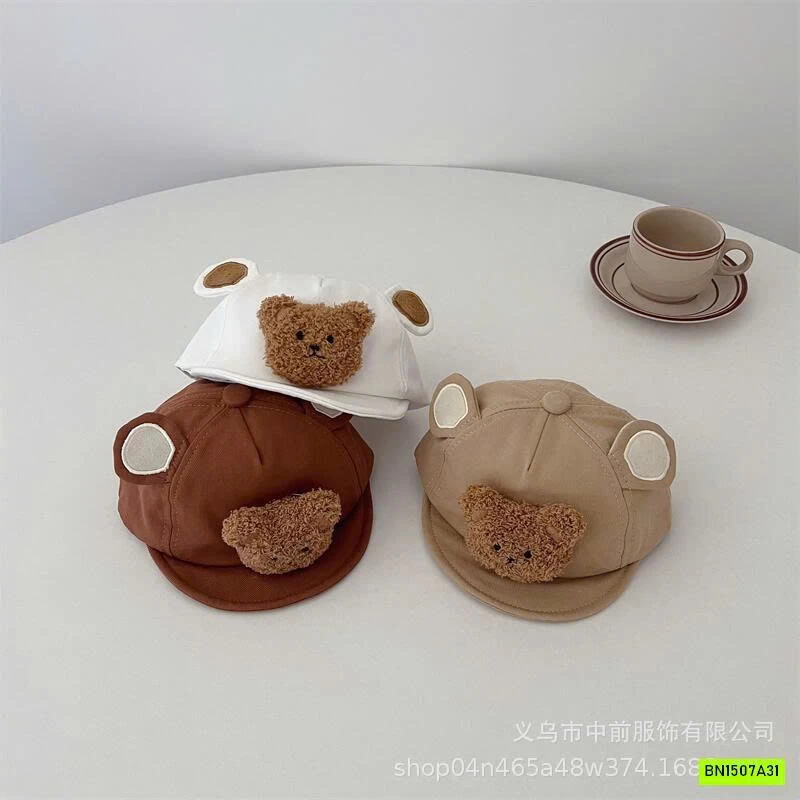 MŨ LƯỠI TRAI GẤU VINTAGE