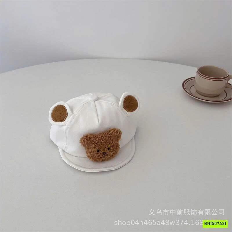 MŨ LƯỠI TRAI GẤU VINTAGE