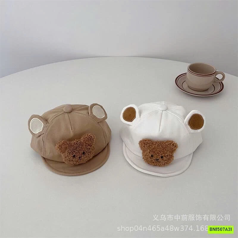 MŨ LƯỠI TRAI GẤU VINTAGE