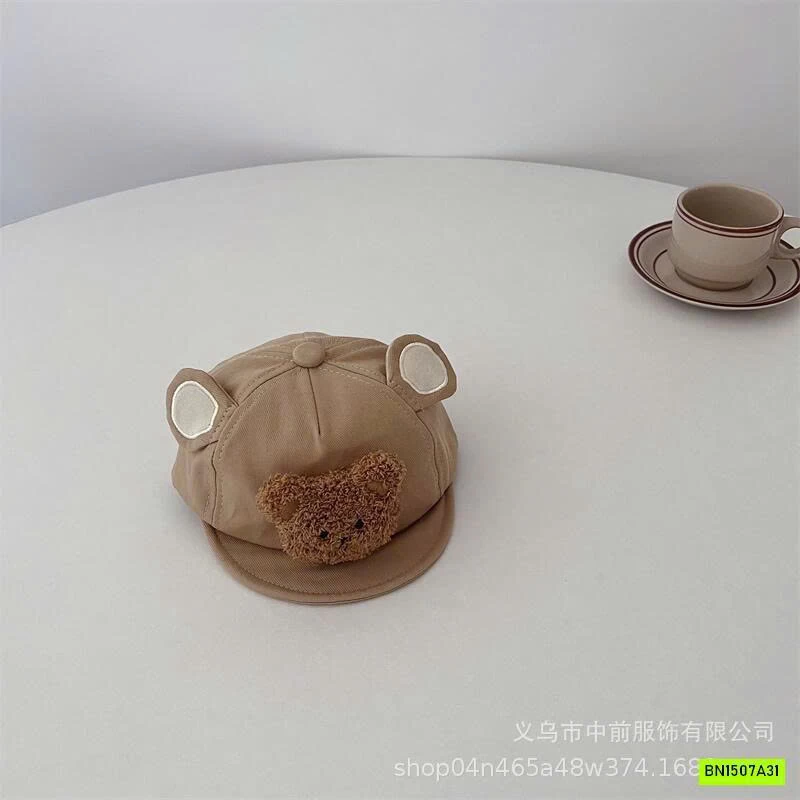 MŨ LƯỠI TRAI GẤU VINTAGE