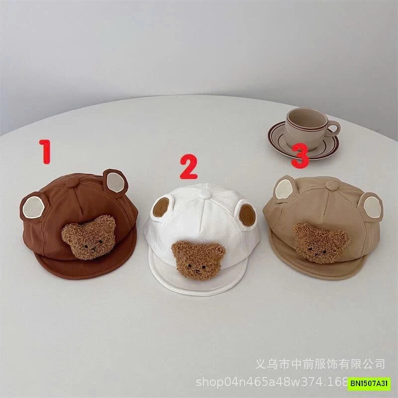 MŨ LƯỠI TRAI GẤU VINTAGE