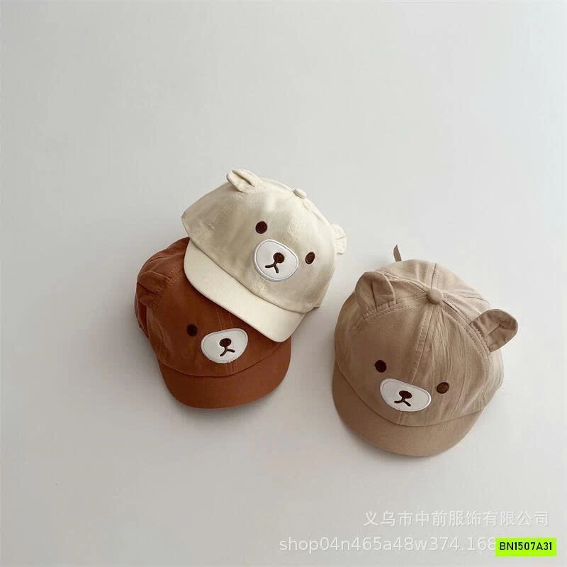 MŨ LƯỠI TRAI GẤU VINTAGE