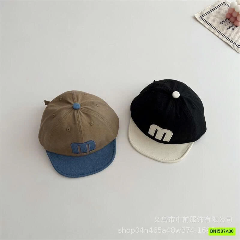 MŨ LƯỠI TRAI MỀM CHỮ M