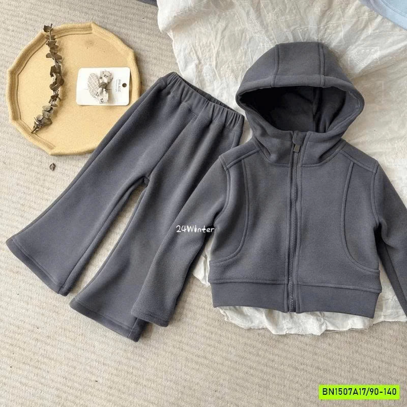 SÉT NỈ ÁO KHOÁC LIỀN MŨ