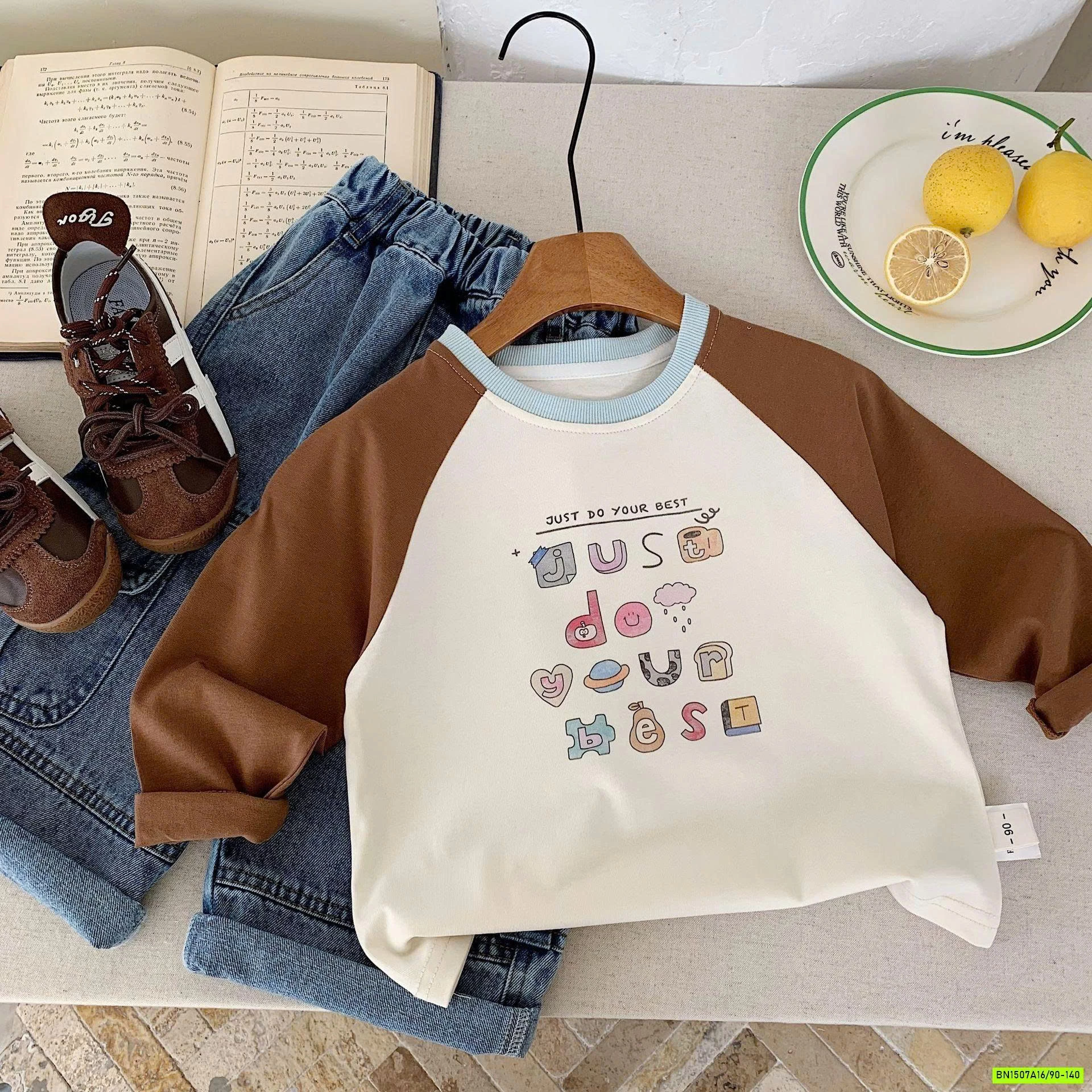 BST ÁO THUN PHỐI MÀU TAY