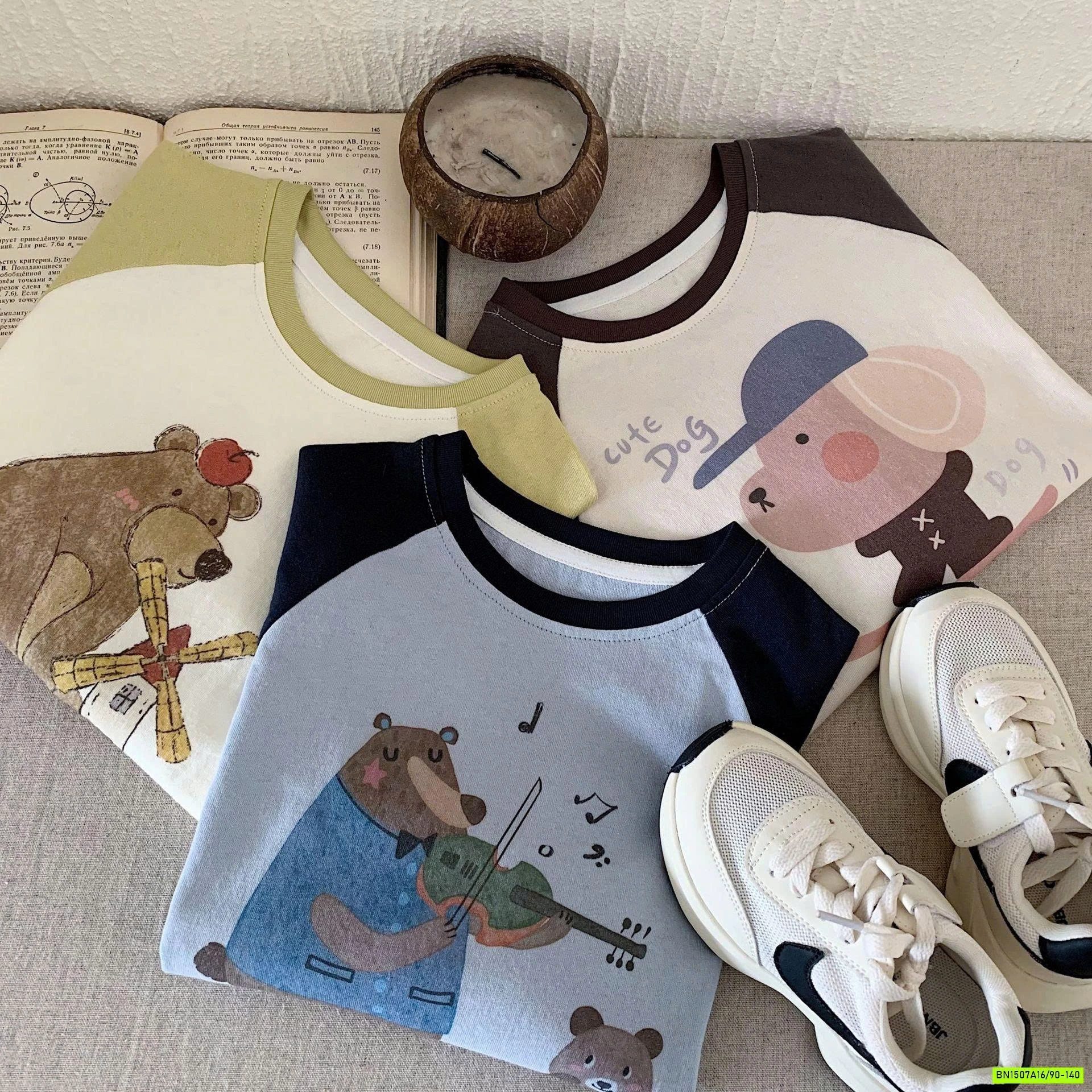 BST ÁO THUN PHỐI MÀU TAY