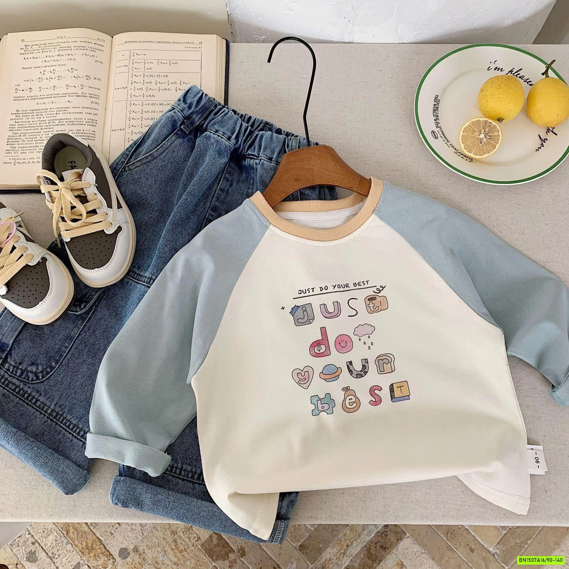 BST ÁO THUN PHỐI MÀU TAY