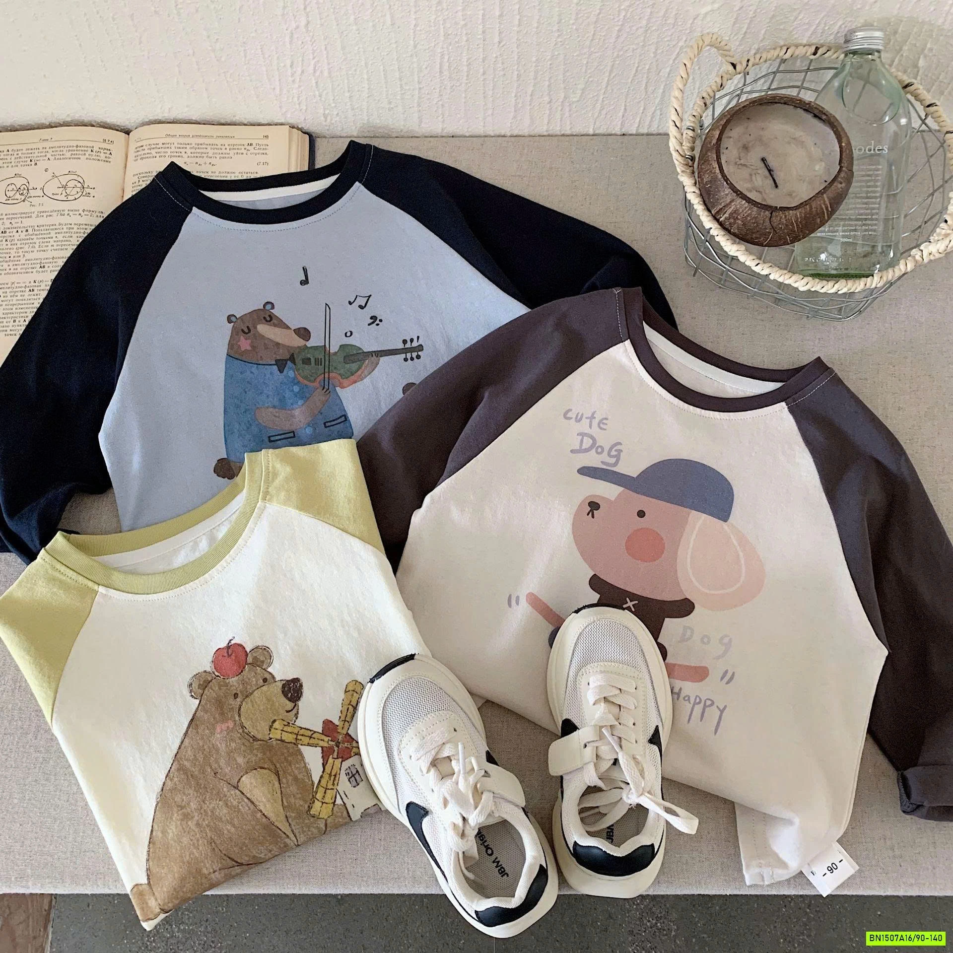 BST ÁO THUN PHỐI MÀU TAY