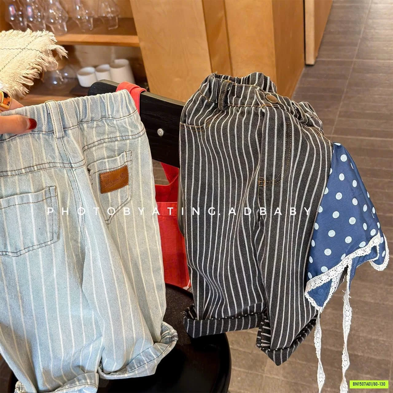 JEANS KẺ SỌC ADBABY