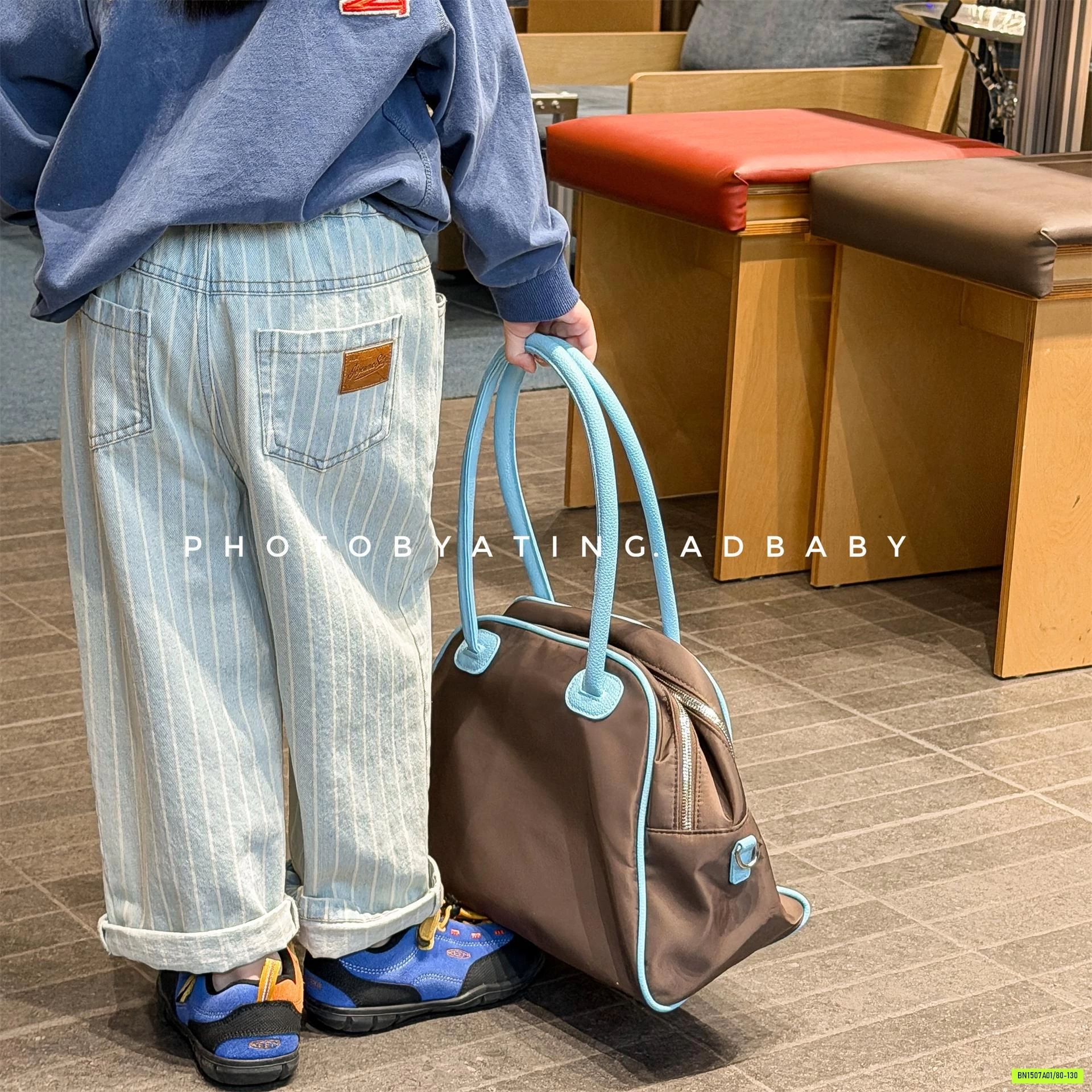 JEANS KẺ SỌC ADBABY
