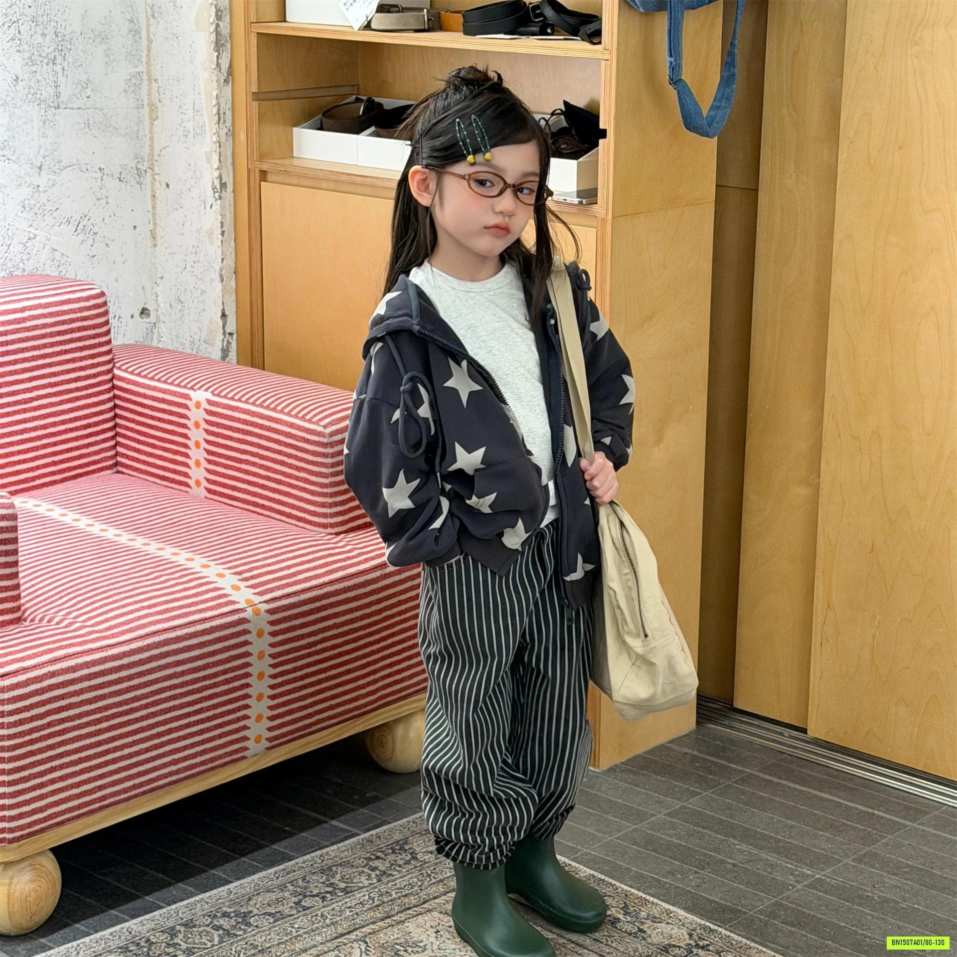 JEANS KẺ SỌC ADBABY