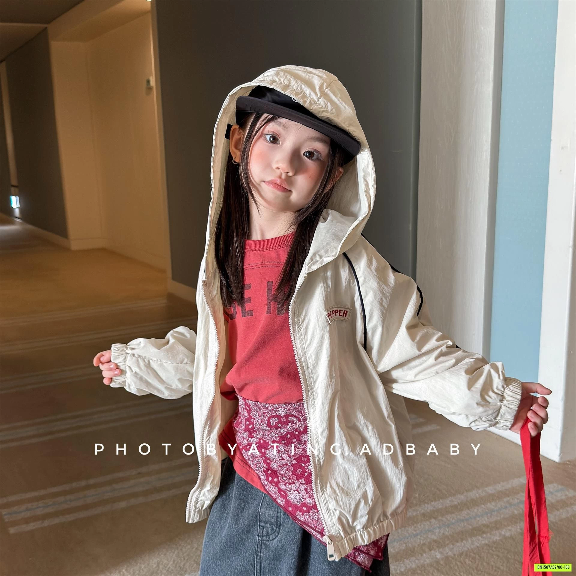 KHOÁC GIÓ MỎNG 2 LỚP ADBABY
