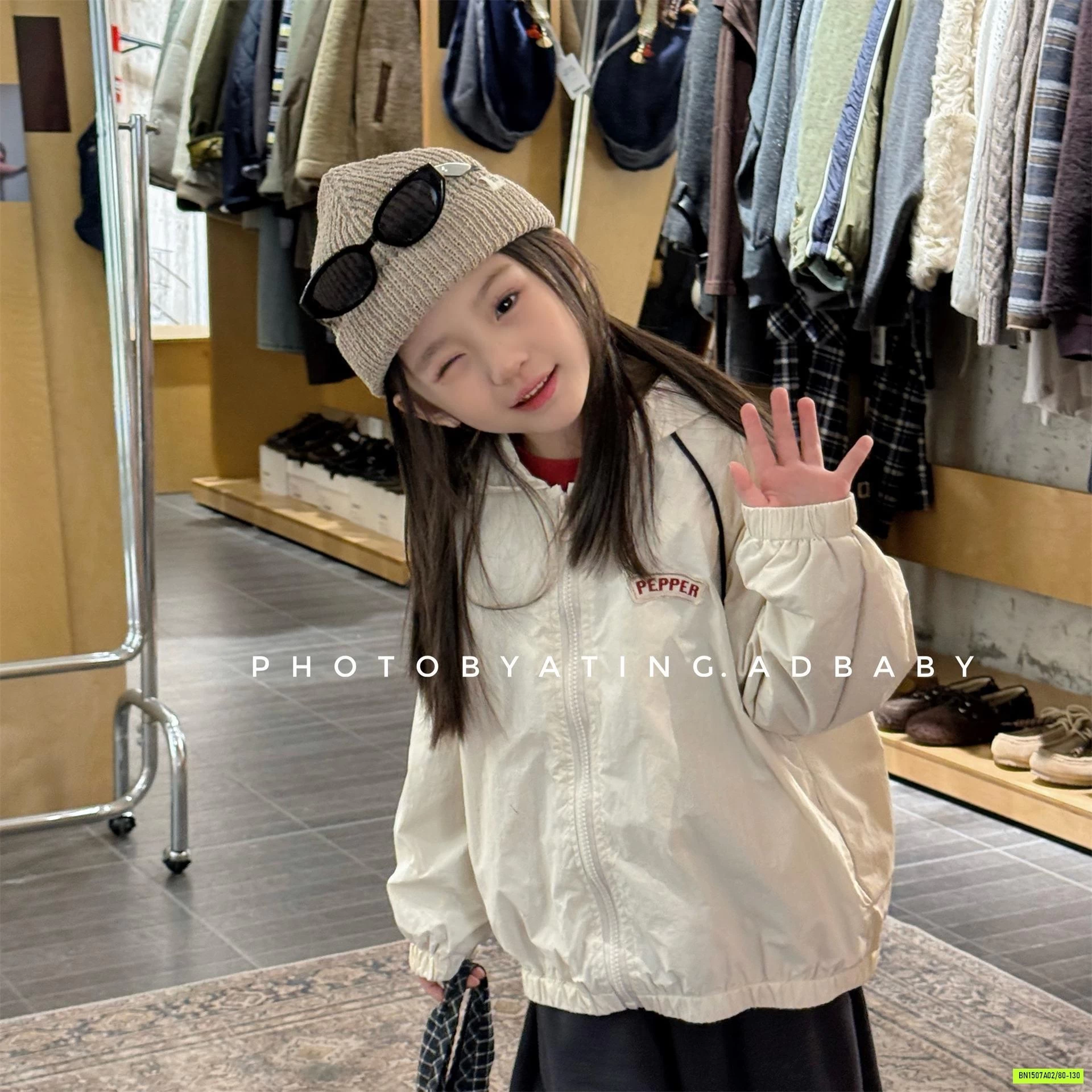 KHOÁC GIÓ MỎNG 2 LỚP ADBABY