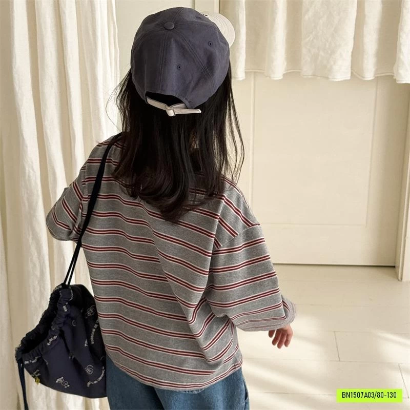 THUN KẺ POLO DÀI TAY ADBABY