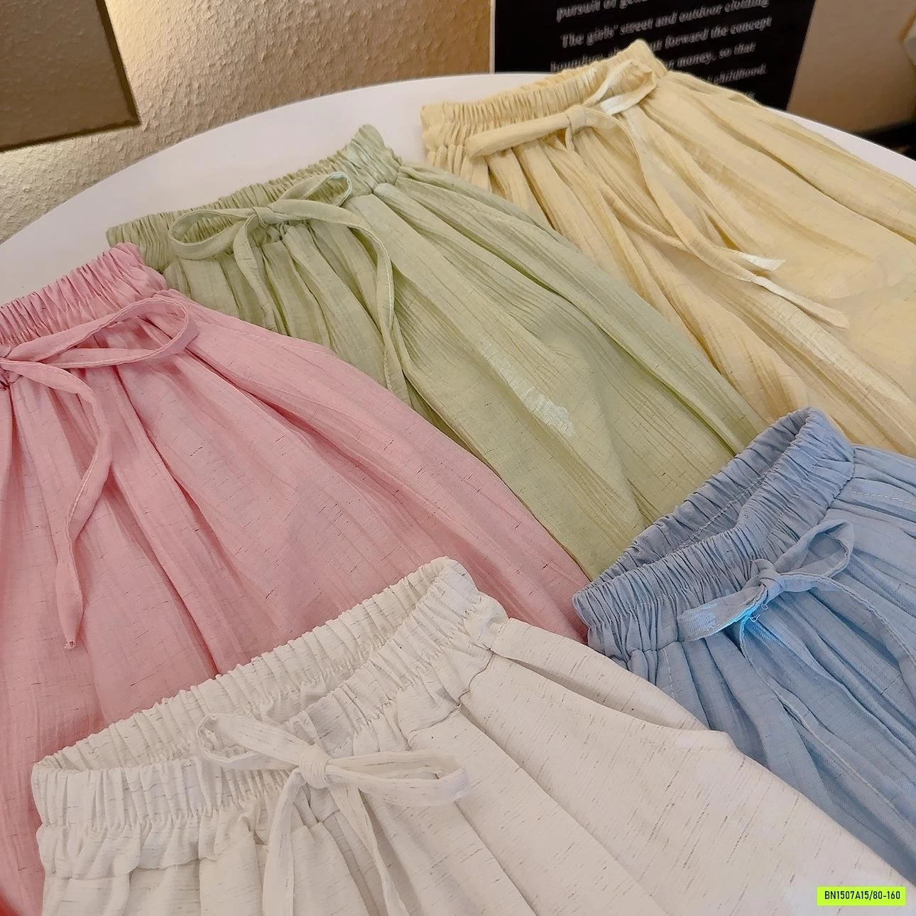BAGGY MIX ÁO THUN GIẤY KẺ NGANG