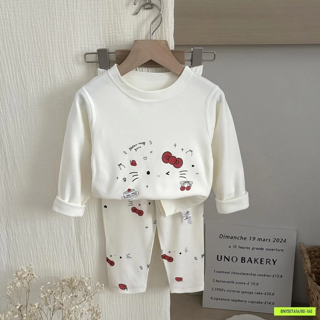 BỘ THUN COTTON HOẠT HÌNH