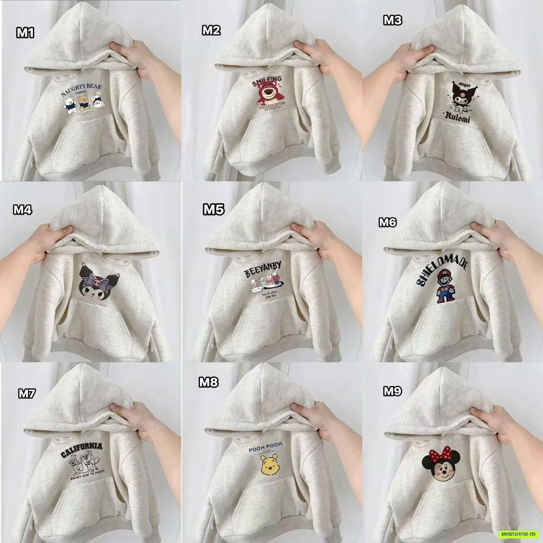 HOODIE XÁM IN HÌNH