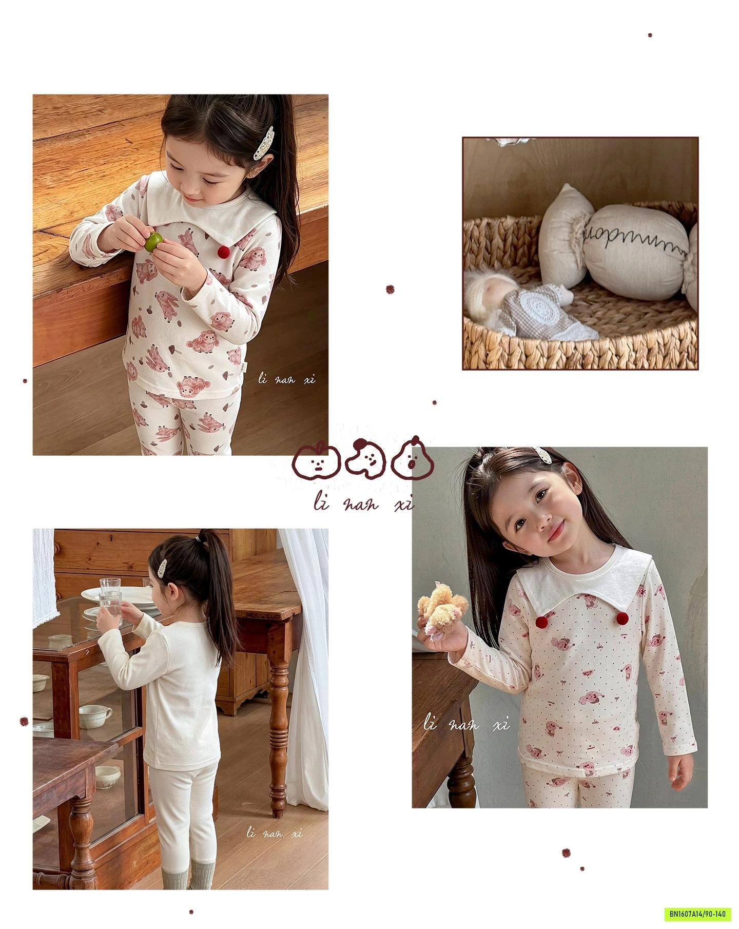BỘ GIỮ NHIỆT DỄ THƯƠNG LINANXI