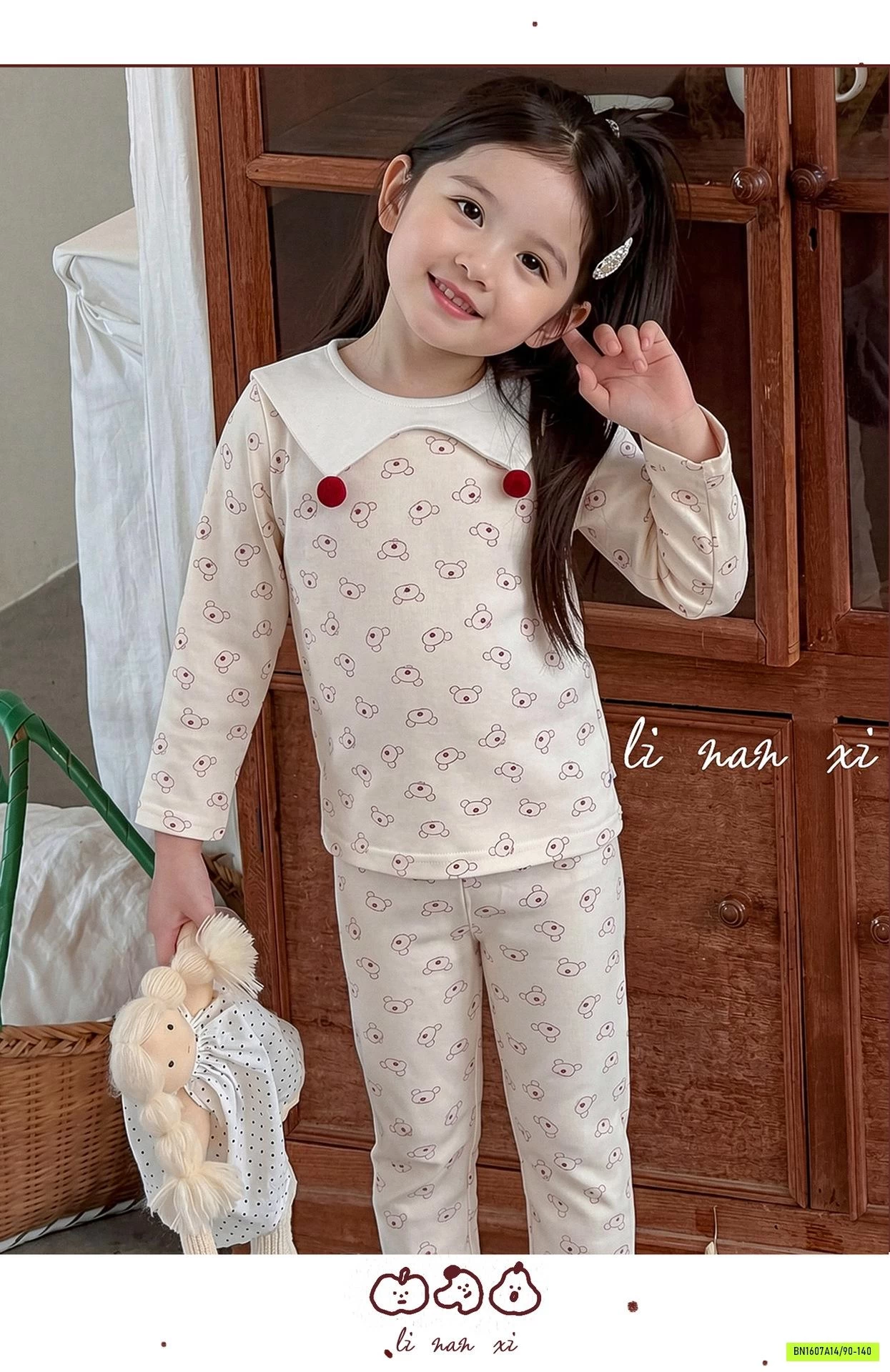 BỘ GIỮ NHIỆT DỄ THƯƠNG LINANXI