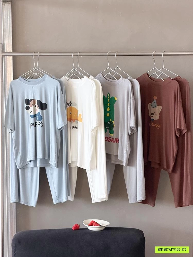 BỘ HOMEWEAR THUN LẠNH 26C095 AMBB
