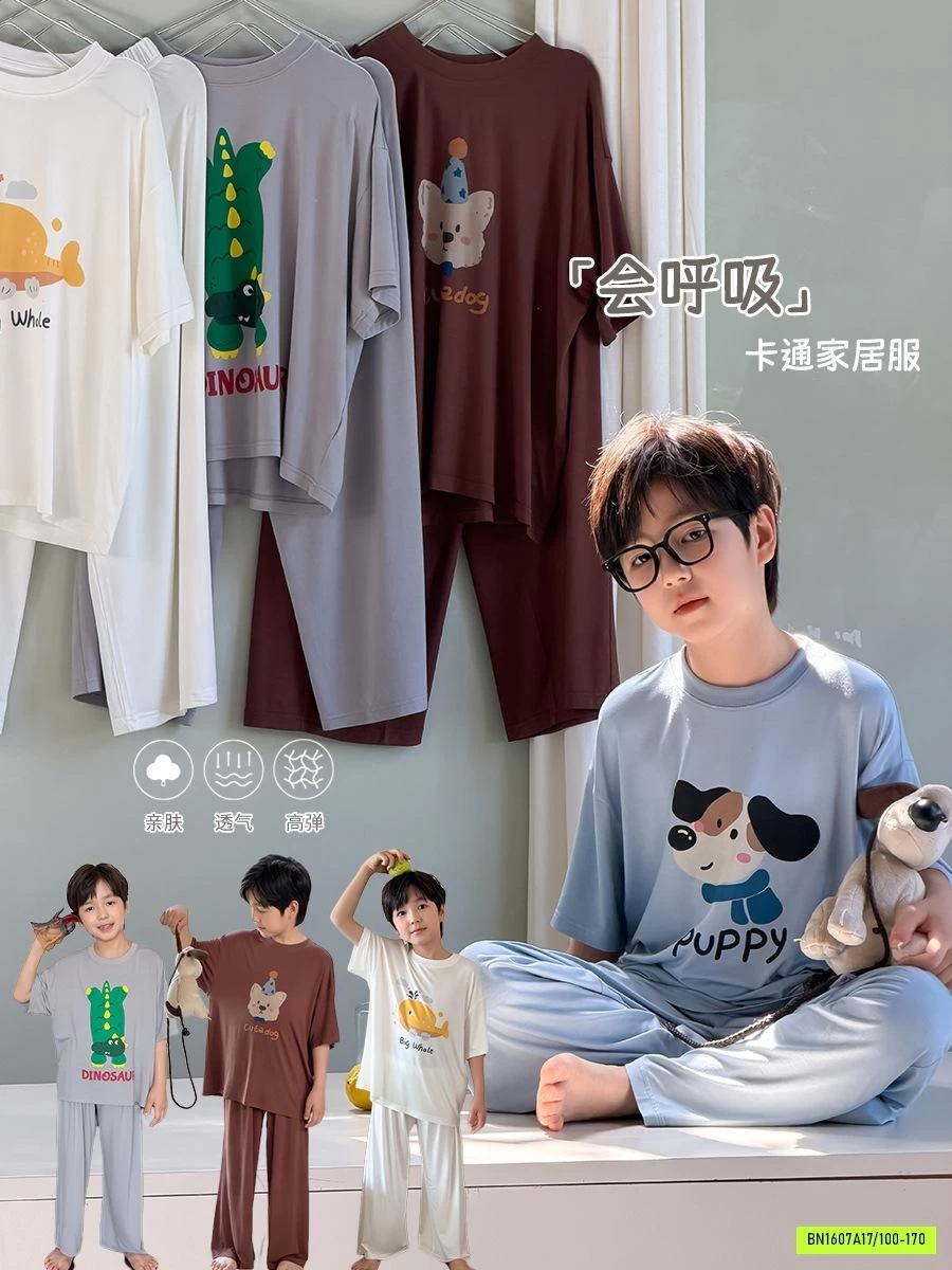BỘ HOMEWEAR THUN LẠNH 26C095 AMBB