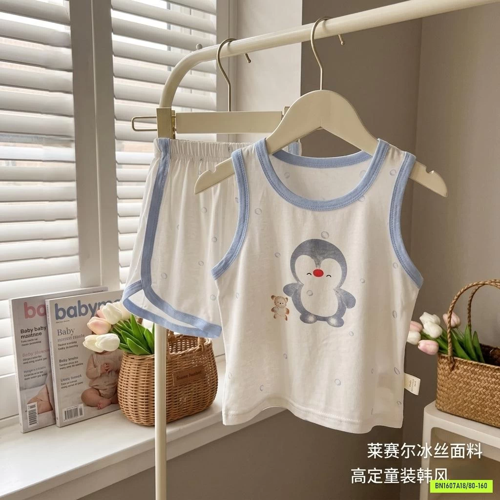BỘ COTTON BA LỖ KUTE