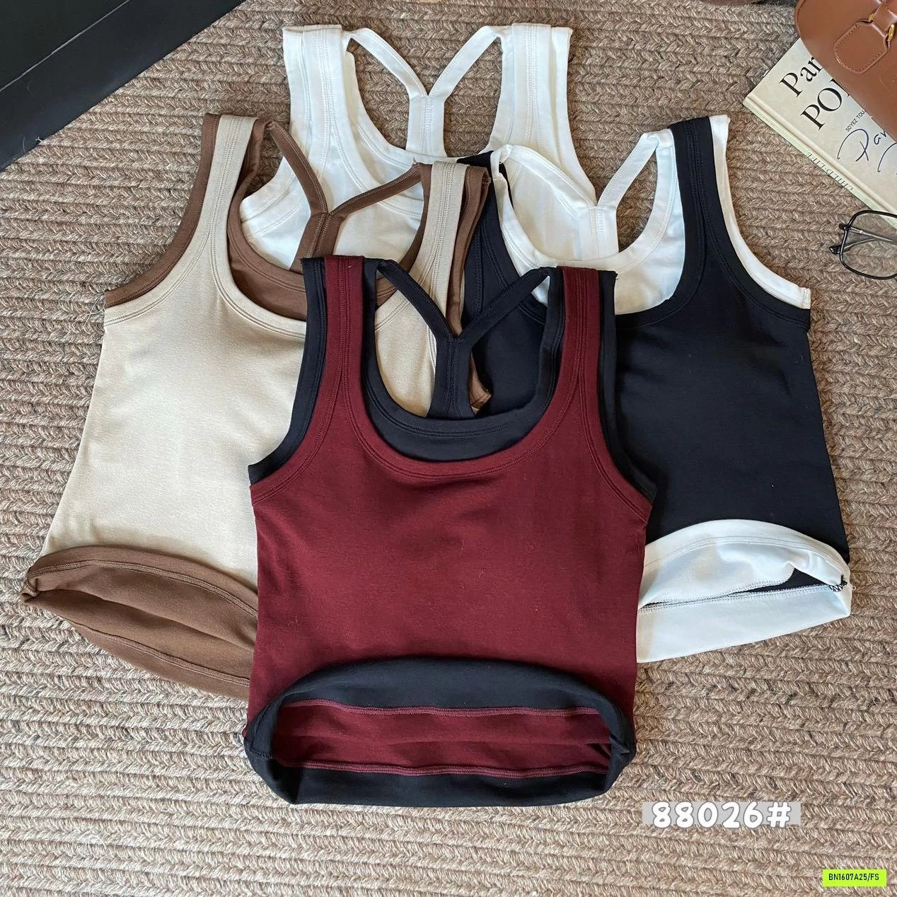 ÁO BA LỖ PHỐI 2 LỚP KÈM BRA