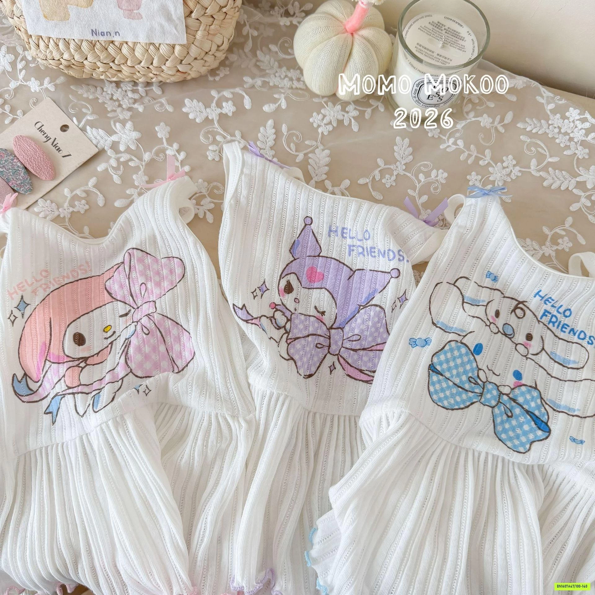 SÉT BỘ QUẦN BÍ SANRIO