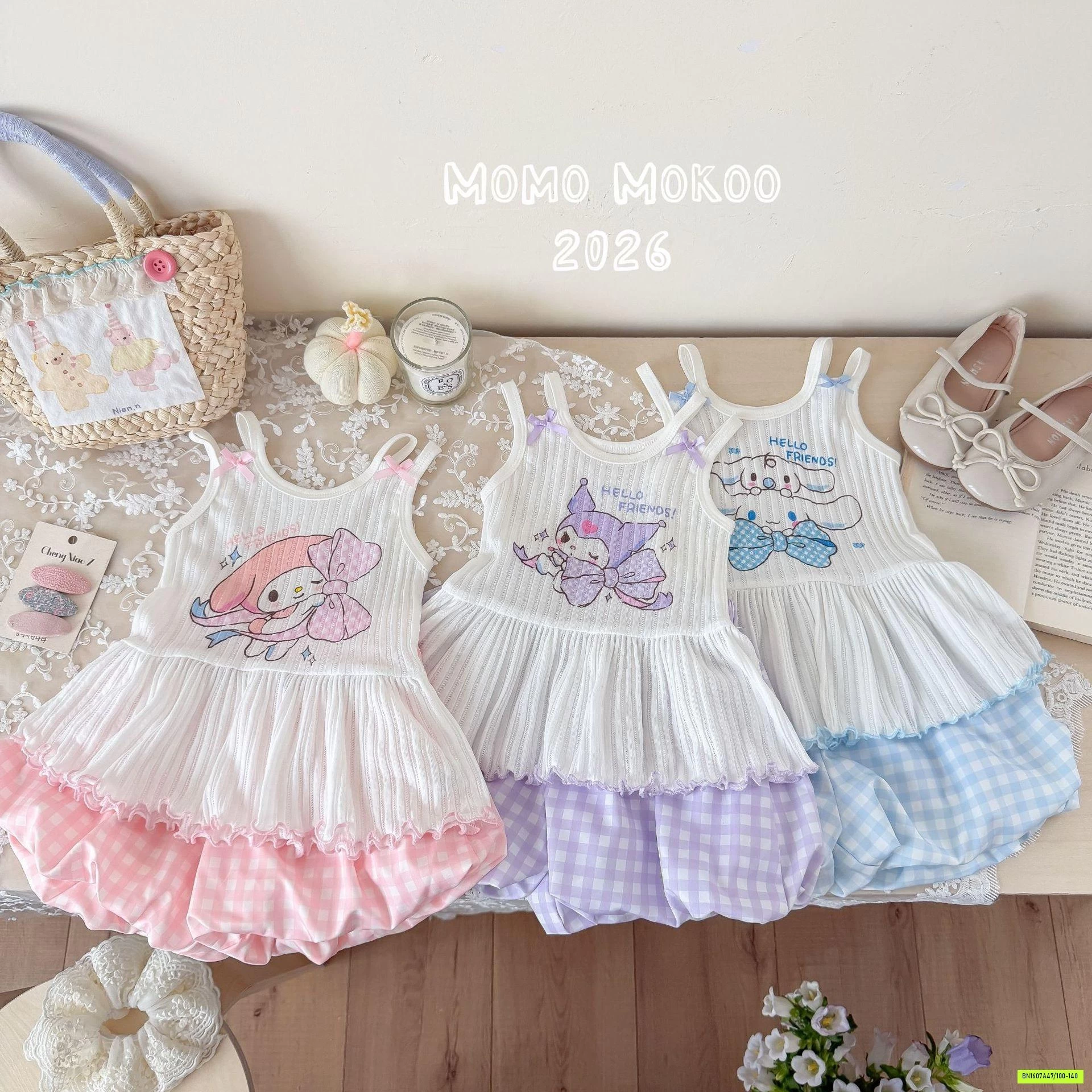 SÉT BỘ QUẦN BÍ SANRIO