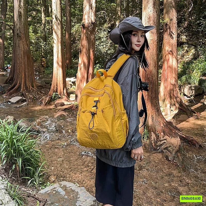 BALO VẢI GIÓ TRƠN MÀU DU LỊCH