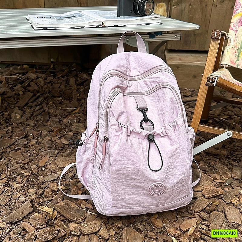 BALO VẢI GIÓ TRƠN MÀU DU LỊCH