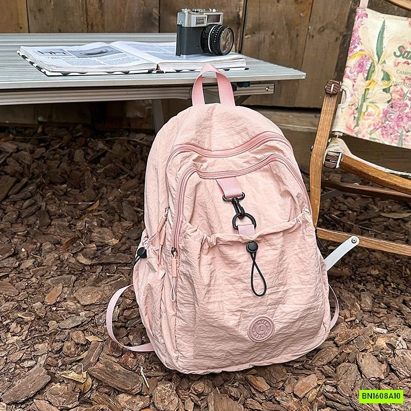 BALO VẢI GIÓ TRƠN MÀU DU LỊCH