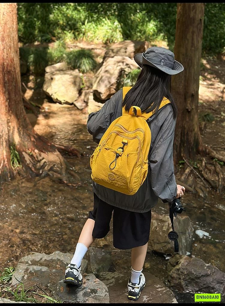 BALO VẢI GIÓ TRƠN MÀU DU LỊCH