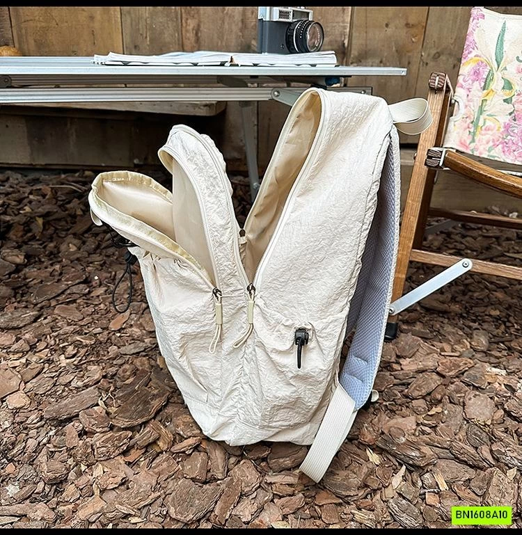 BALO VẢI GIÓ TRƠN MÀU DU LỊCH