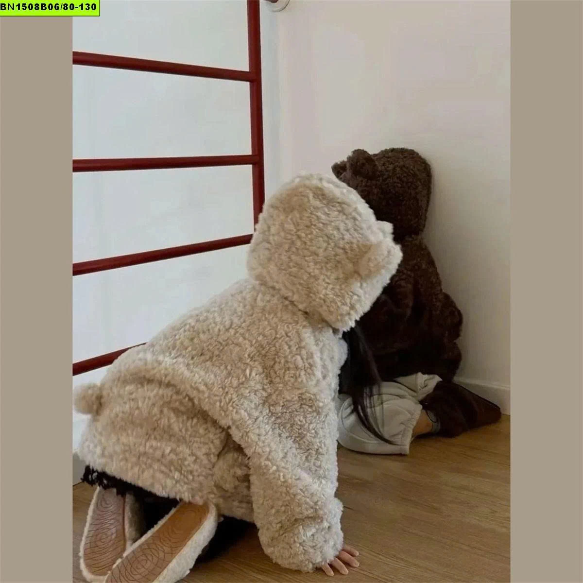 ÁO KHOÁC GẤU LÔNG CỪU