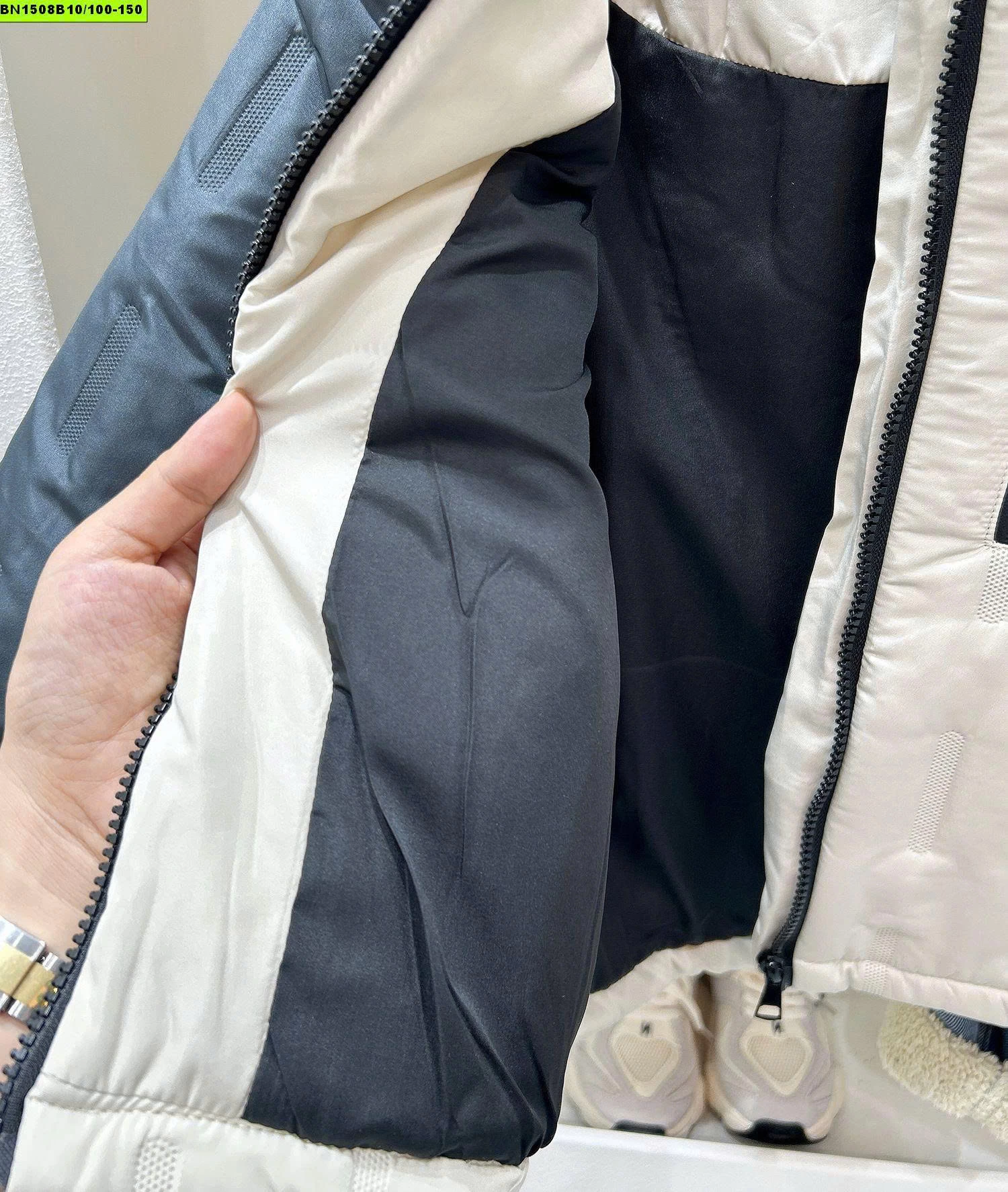 ÁO KHOÁC PHAO DẬP VÂN CHÌM