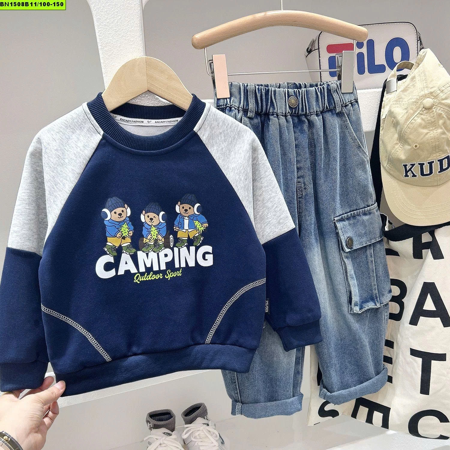 ÁO NỈ GẤU KACADY