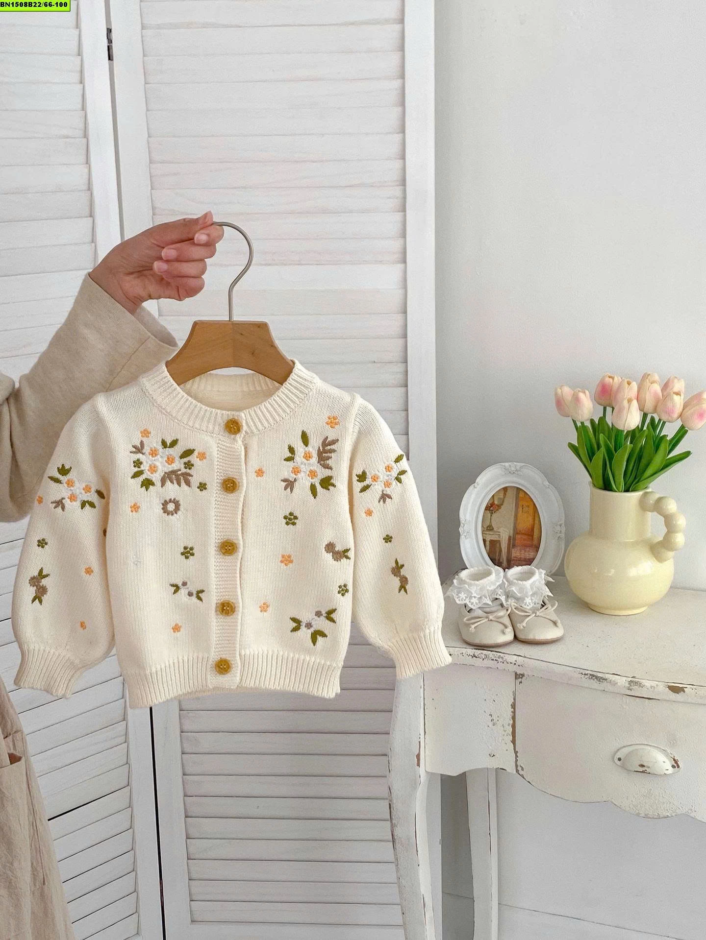 SET ÁO LEN HOA 2 CHI TIẾT