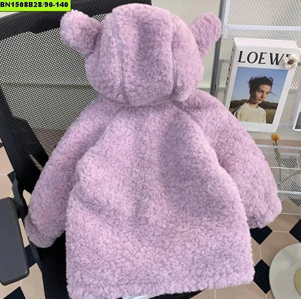 ÁO KHOÁC LÔNG CỪU CÚC TRÁI TIM