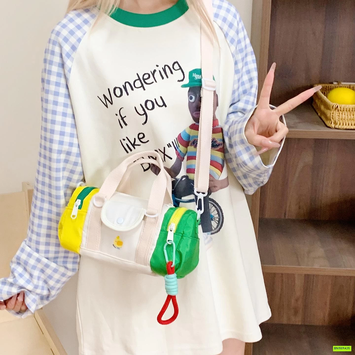 TÚI TRỐNG MINI SẮC MÀU