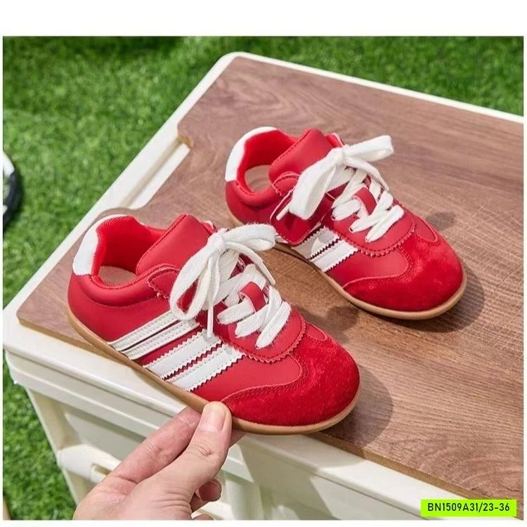 GIÀY DA LỘN 3 SỌC BUỘC DÂY