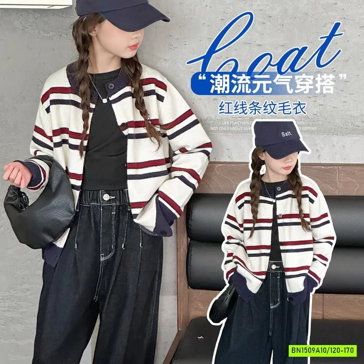 KHOÁC LEN KẺ XANH ĐỎ SZ ĐẠI