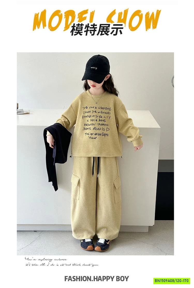 SÉT BỘ NỈ VÀNG KÈM KHĂN